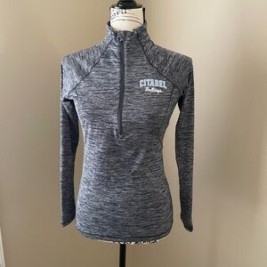 Under Armour Women's Gray Quarter-Zip Top